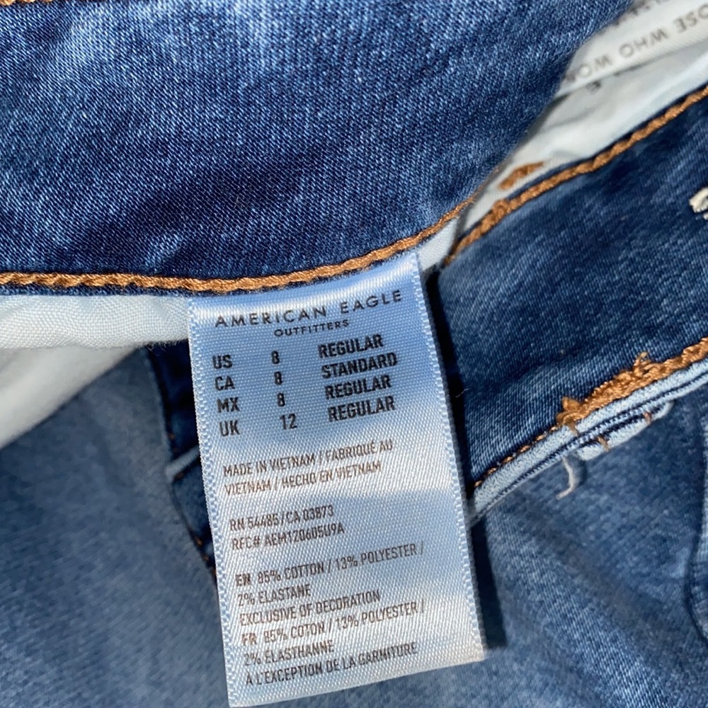 ✨AE High Rise Destroyed Jegging - Picture 10 of 10